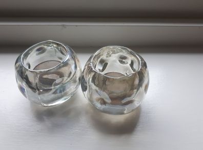 2 x candle / Tea light holders