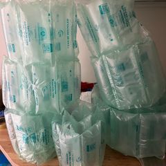 boxes and air filled packaging