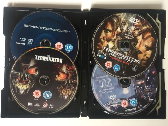 Terminator Quadrilogy (1984-2009) [4xMovie DVD]