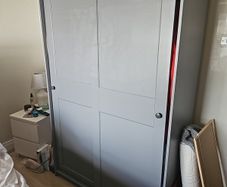 Ikea sliding wardrobe