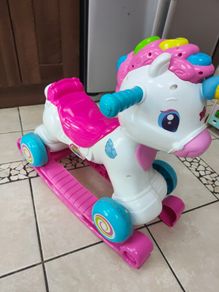 VTech unicorn rocker and ride on