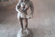 19ct bronze oriental figure