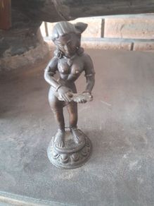19ct bronze oriental figure