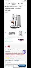 Sage Coffee machine
