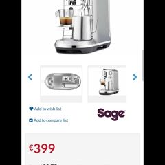 Sage Coffee machine