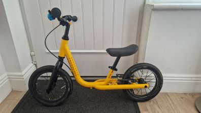 BTWIN 12 inch kids balance bike runride 900 - yellow