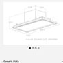 Elica Illusion h30 100cm  Ceiling Cooker Hood (Customized) Image 4