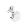 Joby USB Wall fast Charger White Dual Port 35W UK, EU, US adaptors included Image 3