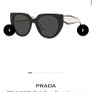 Prada black and white sunglasses Image 2