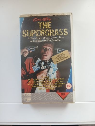 The Supergrass Film On A High Quality MAXELL Tape Ex Rental.