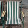 Camping chairs pair strip vintage campervan Image 7