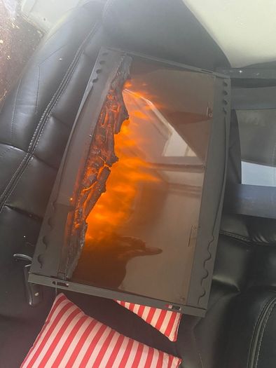electric wall fire