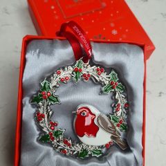 NEWGRANGE Christmas Hanging Robin  Decoration