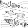 Outer CV Boot (Fiat Uno Turbo) Image 2