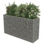 Gabion Raised Bed Galvanised Steel 180x50x100 cm Image 2