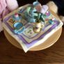 Vintage 90s Fisher price Briar berry "Ben Berry & Sarah Berry bear "W/ Accesories Image 3