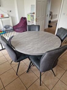 Table and chairs