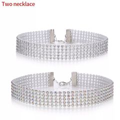 New crystal style chokers