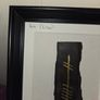 Ogham Ancient Irish Writing "Love" Slate - Framed Image 2
