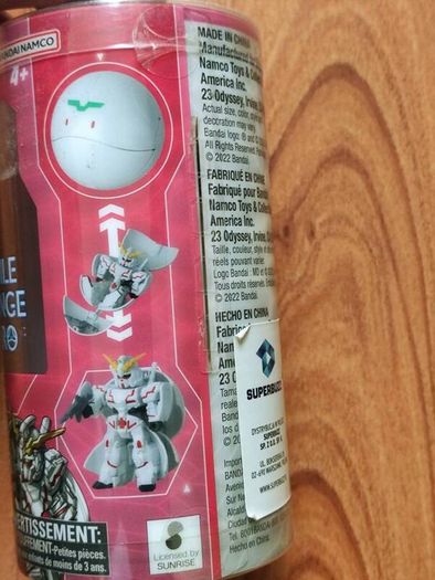 Mobile Suit Gundam Unicorn RX-0 Mobile Change Haro Bandai Namco Anime Manga Japan Figure