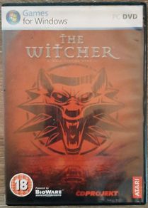 The Witcher 2007 Original Atari PC DVD Release