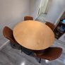 Round Dining Table with 4 Chairs Image 6