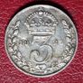 1925 United Kingdom 3 Pence - George V silver coin #1 Image 4