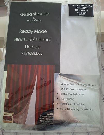Blackout lining