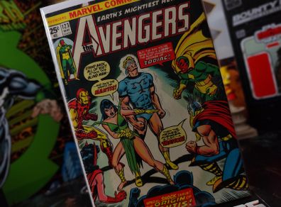 The Avengers ! Issue #123 ! Origin of Mantis ! Bronze Age Comic from 1974 ! by Marvel !