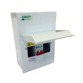 100 Amp Metal Modular Consumer Unit (4 Module)