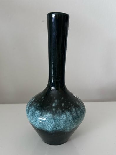 Stunning glazed vintage vase by ES keramik in Germany