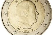 Monaco 2 Euro Regular National Coin 2012. Uncirculated.