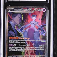 Team Rockets Mewtwo ex CGC 10 pokemon card