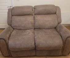 2 seater reclining sofa