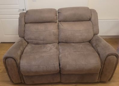 2 seater reclining sofa
