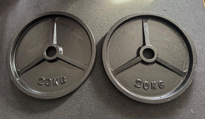 2 x 20KG Olympic Weight Plates