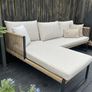 Tesco Luxe Corner Garden Sofa Image 3