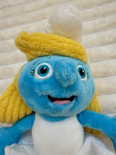 Official Movie Merchandise Peyo Smurfs The Movie Smurfette 2013 Plush Used Please look at the pictures