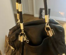 DKNY Black Leather Bag