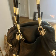 DKNY Black Leather Bag