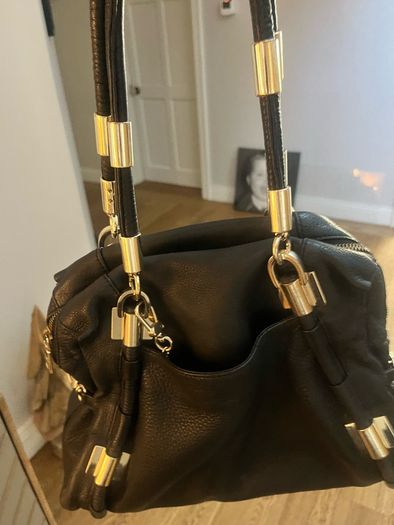 DKNY Black Leather Bag