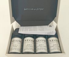 NEOM Wellbeing Essential Oil Blends Set - 4 x 10ml - Boxed - RRP E82