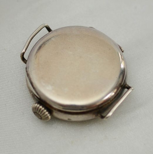 Vintage Silver Trench  Wrist Watch