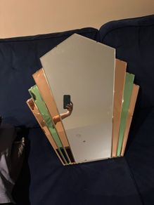 Art Deco Fan Mirror