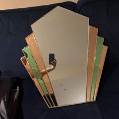 Art Deco Fan Mirror