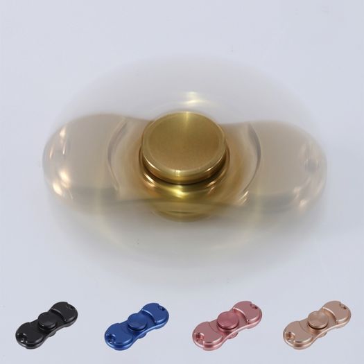 Fidget Finger Spinner Two Sided Aluminium EDC Bearing Stress Toys