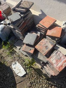 Red Bricks from Edwardian house & Terracotta Tiles