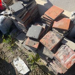 Red Bricks from Edwardian house & Terracotta Tiles