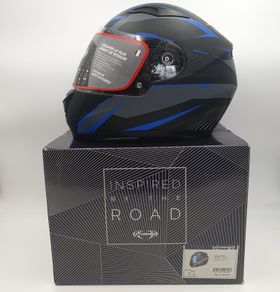 Stormer Kid- Rule Arrow Full Face Motorbike Helmet - Youth Size Large