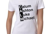 5 Seconds of summer names logo mens and womens T-Shirt Size XS-XXL